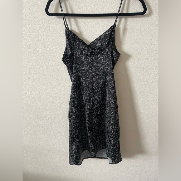 Urban outfitters Y2K black and white polka dot speghetti strap mini dress - Picture 3 of 3
